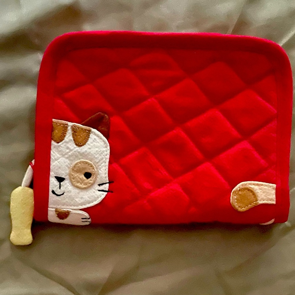 Cute little wallet for backpack